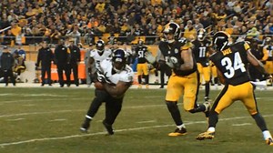 Terrell Suggs Makes Pick BETWEEN HIS LEGS