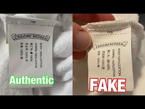 How to legit check any Chrome hearts Tshirt/Hoodie REAL VS FAKE