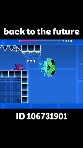 back to the future 🤯 #geometrydash #GD #trending #viral #fyp #shorts #subscribe #tiktok #popular