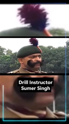 Drill instructor Sumer Singh, IMA Dehradun #IndianArmy #Leadership #Discipline #PrideOfIndia