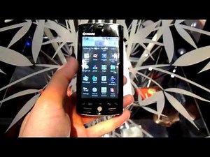 Kyocera Zio Hands On Video at CTIA Wireless 2010