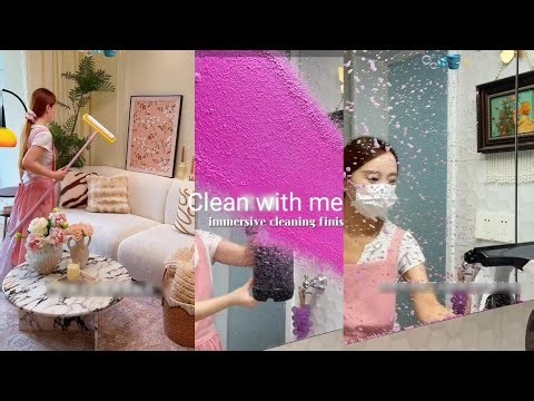 Daily cleaning routine to keep the house clean 🧺🍃 | Cleaning motivation | ASMR