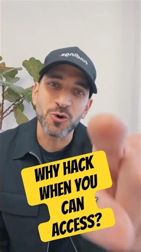 Why hack when you can access?