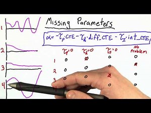 Missing Parameters Solution - Artificial Intelligence for Robotics