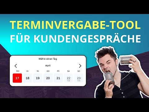 KOSTENLOSES Terminvergabe-Tool einrichten - komplette Schritt für Schritt Anleitung