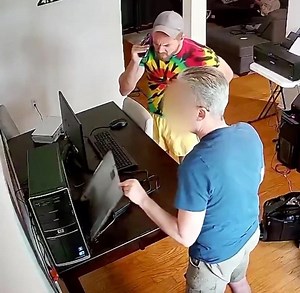 1.5M views · 9.3K reactions | “Filling my PC with beans and hiring a repair man to fix it” | Gaming setups with threatening auras | Facebook