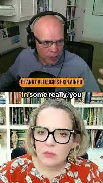 Peanut Allergies Explained #podcast #peanutallergy #shorts