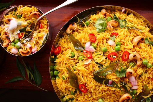 Golden Curried Rice Packs A Bit Of Heat And A Whole Lotta Flavor