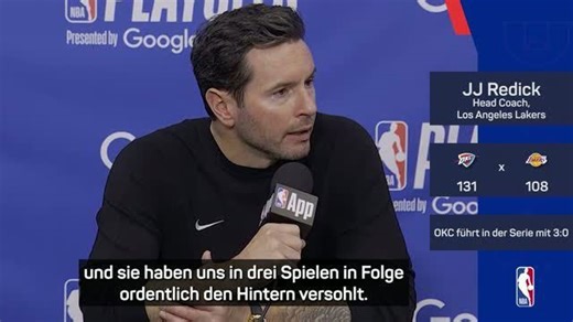 Reddick: "Sie haben uns den Hintern versohlt"