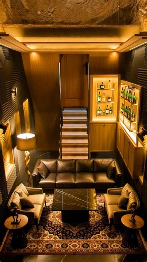 Luxury Secret Lounge Built Underground (Timelapse)