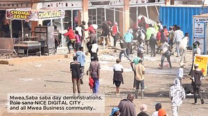 14K views · 304 reactions | it was a bad day in mwea. businesses vandalized,peaceful demonstrations turned to chaos and rooting. To the nice digital city and mwea business community fraternity, pole sana. | Kirinyaga Newspaper | Facebook