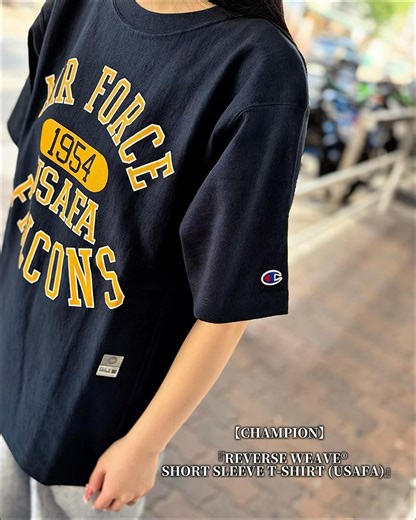 【CHAMPION】REVERSE WEAVE®︎ SHORT SLEEVE T-SHIRT (USAFA) #intheroots #インザルーツ