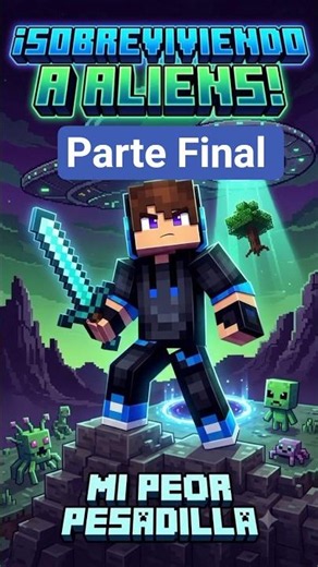 Surviving aliens in Minecraft👽 final part #AliensInMinecraft #Aliens #MinecraftSurvival