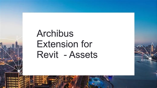 Archibus Extention for Revit - Assets Overview