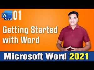 Chapter 1 - Getting Started with Microsoft Word 2021 | Tutor Era