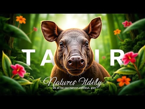 TAPIR MATING IN NATURE