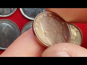 Ultra rare error 1 frank 1991 belgium: Error Nr: 9