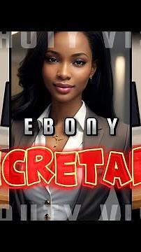Ebony Secretary AI Girl Lookbook