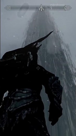 Vertical dragon crash texture in Skyrim