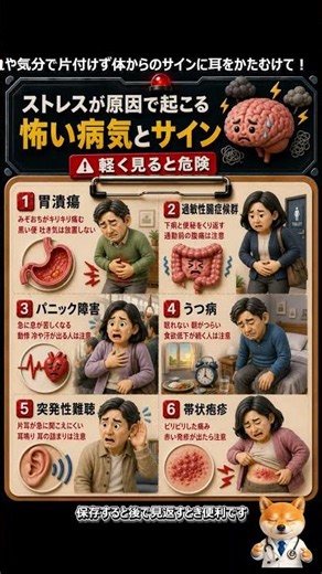 【軽く見ると危険】ストレスが原因で起こる怖い病気