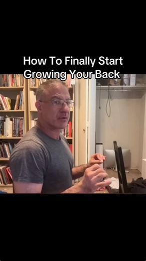 How to finally start growing your back #sciencebased#back#gymtok #gymtips#training