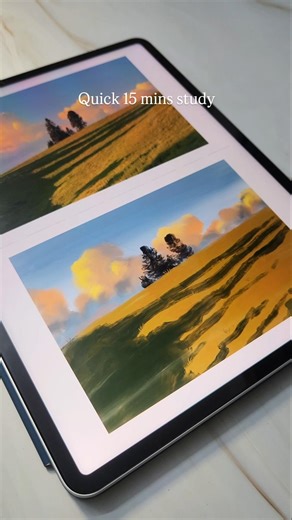 Digital painting tutorial Procreate #procreate #digitalillustration #arttutorial