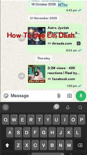 how to use em dash tutorial
