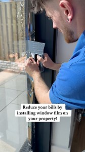 1.2K views | Save money on your energy bills by having our window film installed and see a positive ROI (return on investment) within 3 years of having it installed 螺 Use less air conditioning in the summer Use less heating in the winter #windowtint #windowfilm | Solar Control | Facebook