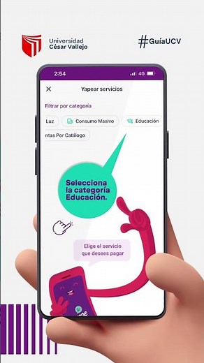 #GuíaDePagosUCV: Paga tu matrícula en línea con YAPE.👩🏽‍💻