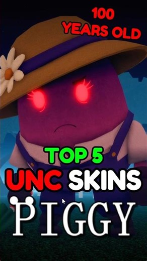 5 MOST OLDEST SKINS IN PIGGY..