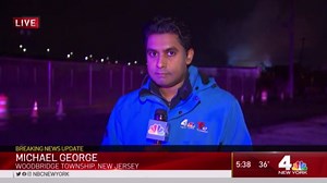 Fire at New Jersey Recycling Center