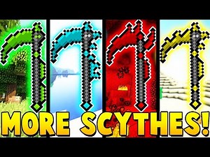 OP SCYTHES MOD CHALLENGE | Minecraft - Mod Battle | JeromeASF