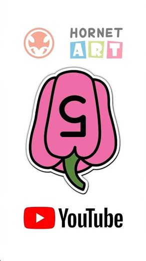 5️⃣ How to Draw Numbers Easy 05 of 10