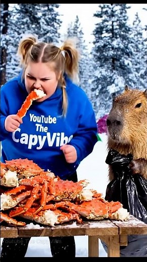 Capybara Cleaned Her Trash and Then the Truth Came Out #capybara