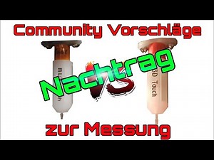 Nachtrag BL Touch vs 3D Touch