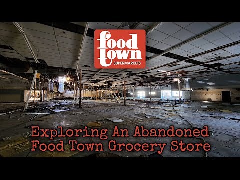 Exploring An Abandoned Food Town Grocery Store