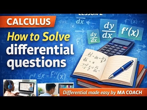 Calculus Made Easy: How to Solve Differentiation Questions Fast | Lesson 2