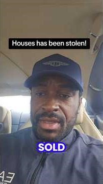 Houses have been STOLEN #stolen #house #fraud #JasonPatterson
