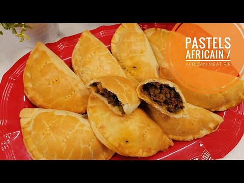 PASTELS À LA VIANDE HACHÉE, RECETTE AFRICAINE /AFRICAN MEAT PIE