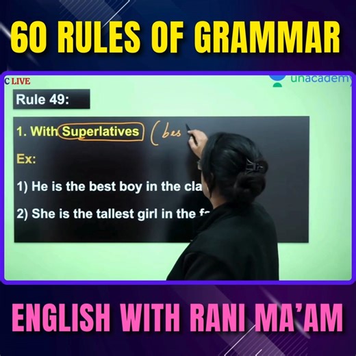 26K views · 391 reactions | 60 Rules of Grammar | Rule - 49 | EduSpehre Academy #grammar #grammarchallenge #GrammarMadeEasy #englishlearning #englishteachers | EduSphere Academy | Facebook