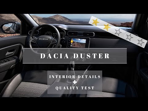 Dacia Duster (2023) | Interior Details And Quality Test