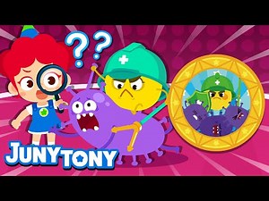 Why Do We Get Vaccinated? | JunyTony vs. Virus | Time For a Shot | Curious Songs for Kids | JunyTony
