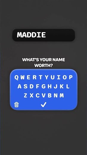 What’s your name worth random names part 1 #names￼