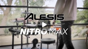 Alesis | The Alesis Nitro Max is here 🥁🥁 For drummers who need a seriously quiet playing solution with a small footprint, the Alesis Nitro Max... | Instagram