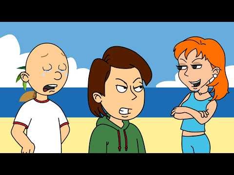 Rosie Bullies Caillou At The Beach/Grounded