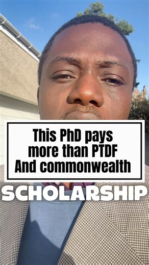 33K views · 370 reactions | This scholarships covers your PhD study in the UK for 42 months and pays more than commonwealth scholarship. #PhD #studyabroad #scholarships | Academy of Scholarships and Transitions | Facebook