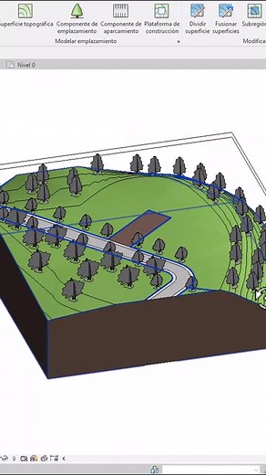 Cómo hacer topografía en Revit #revit #topografia #arquitectura