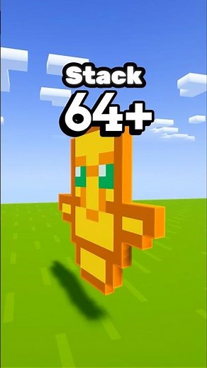 Can the Totems be stacked! #minecraft #minecraftshorts