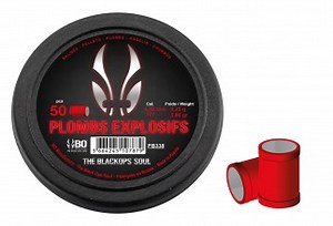 The Black Ops Soul Explosive Pellets with flat head cal. 4.5mm