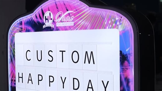 Nightclub Led Letter Board,marquee Message Board Sign,custom Happy Birthday Sign,vip Display Digital Nightclub Sign,led Message Board Sign - Etsy